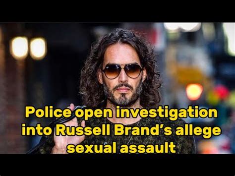 UK police open sexual offenses investigation after Russell Brand allegations